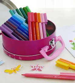 Faber-Castell Tuscher Og Farver>Tuscher - Connector - 33 stk - Sommerfugle