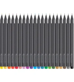 Faber-Castell Tuscher Og Farver>Tuscher - Fineliner - 20 stk - Multi