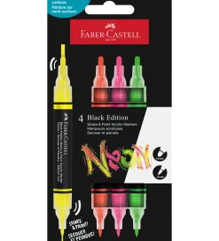 Faber-Castell Kreativ Leg|Tuscher Og Farver>Tuscher - Shake & Paint Akryl - 4 Stk. - Neon