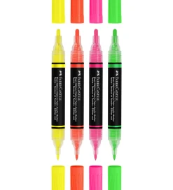 Faber-Castell Kreativ Leg|Tuscher Og Farver>Tuscher - Shake & Paint Akryl - 4 Stk. - Neon
