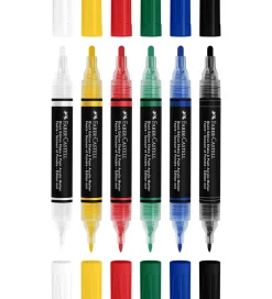 Faber-Castell Kreativ Leg|Tuscher Og Farver>Tuscher - Shake & Paint Akryl - 6 Stk. - Multi