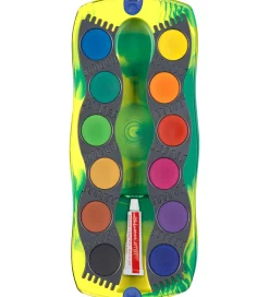 Faber-Castell Kreativ Leg|Maling>Vandfarve - Dinosaur - 12 Farver + Chinese White