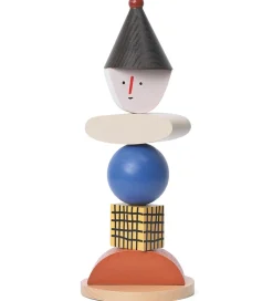 Ferm Living Trælegetøj|Stablelegetøj>Stablelegetøj - Figure Stacking Blocks - Multi