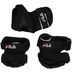 Fila Rulleskøjter>Beskyttelsessæt - Sort