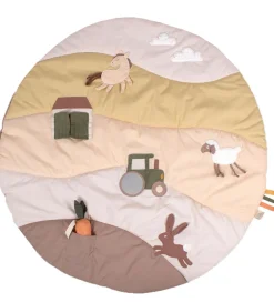 Filibabba Legetæpper Og Legegulve|Aktivitetsstativer>Aktivitetstæppe - 90 cm - Min Store Bondegård