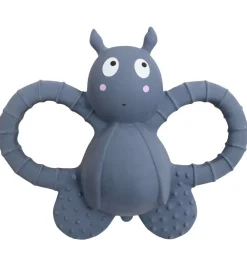 Filibabba Bideringe>Bidering - Naturgummi - Felix The Fly - Muddly Blue