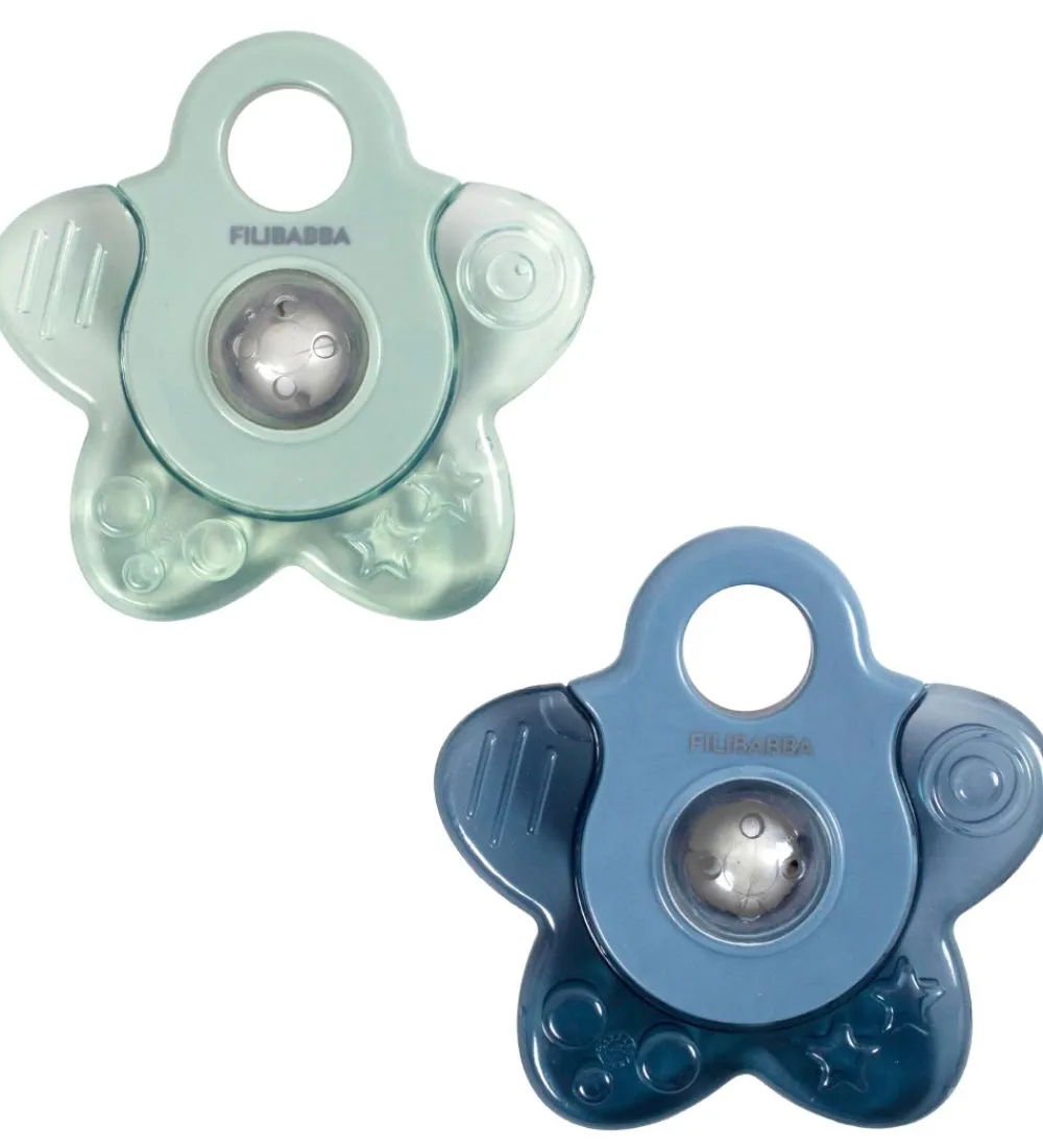 Filibabba Bideringe>Bideringe - 2-pak - Cooling Star - Blue Mix