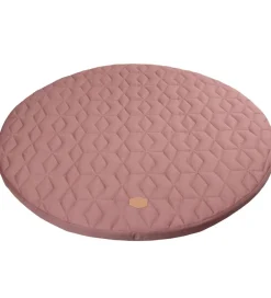Filibabba Legetæpper Og Legegulve>Legetæppe - Quiltet - Ø 90 cm - Wild Rose