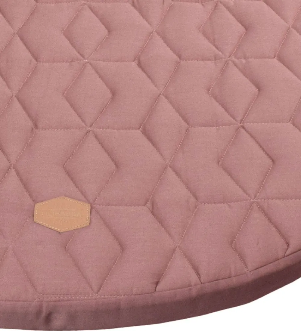 Filibabba Legetæpper Og Legegulve>Legetæppe - Quiltet - Ø 90 cm - Wild Rose