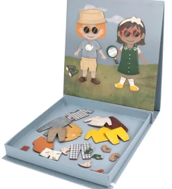 Filibabba Kreasæt>Magnetisk Spil - Påklædningsdukker - Klar Til Dit Even