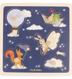 Filibabba Puslespil>Sansepuslespil I Træ - Little Adventurers