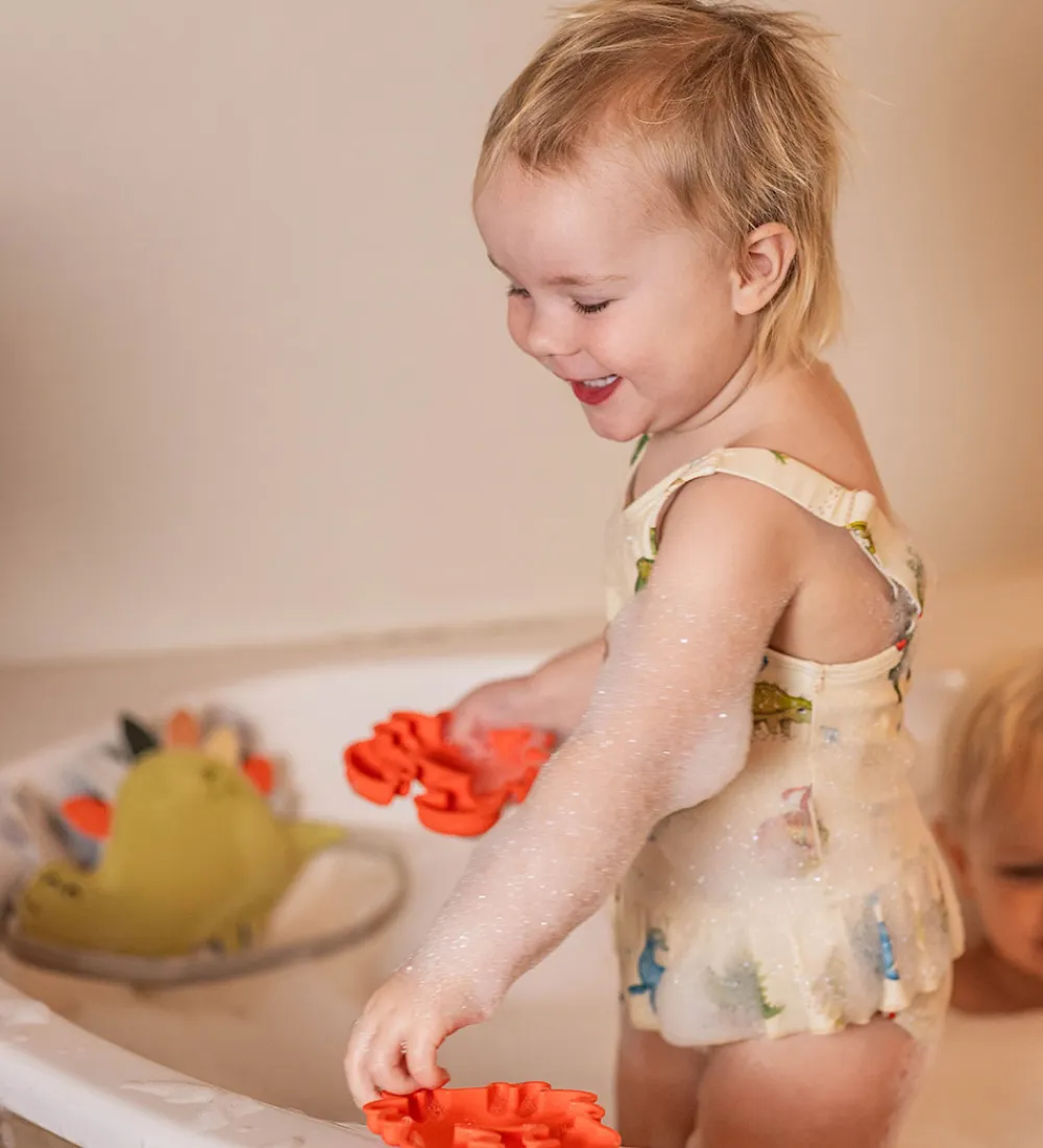 Filibabba Udeleg Og Udendørs Legetøj|Strandlegetøj>Strandsæt - Silikone - 8 Dele - Peach Mix