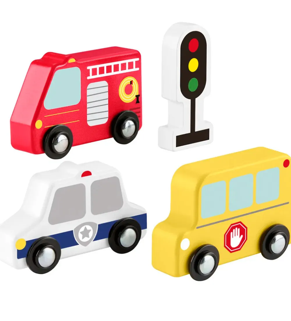 Fisher-Price Biler, Tog Og Køretøjer|Trælegetøj>Fisher Price Biler - Træ - Små Køretøjer