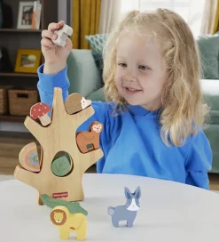 Fisher-Price Trælegetøj>Balancetræ - 10 Dele - Træ