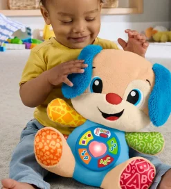 Fisher-Price Babylegetøj|Aktivitetslegetøj>Bamse m. Lyd - 28 cm - Laugh & Learn Smart Stages P