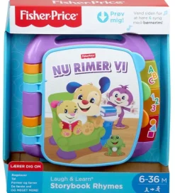 Fisher-Price Aktivitetslegetøj>Bog m. Lyd - Læring & Leg - Børnerim