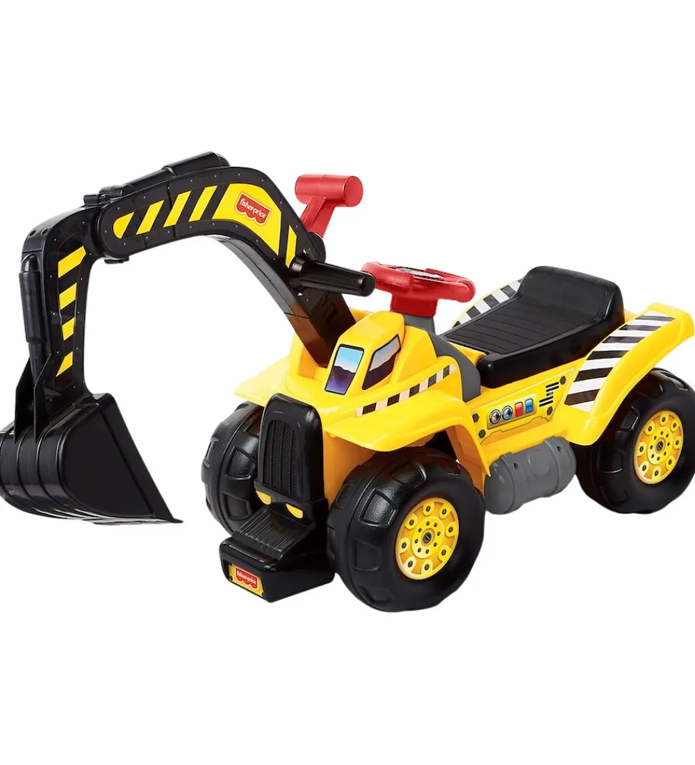 Fisher-Price Gåvogne|Babylegetøj>Gåvogn - Big Action Dig 'N Ride