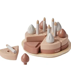 Flexa Rolleleg|Trælegetøj>Fødselsdagskage - Træ - Play - Multi