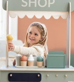 Flexa Rolleleg|Trælegetøj>Isbod - Træ - Play - 18 Dele - Multi