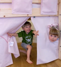 Flexa Legetelte>Legeforhæng Til Halvhøj Seng - Dawn - Mauve Morn