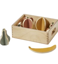 Flexa Rolleleg|Legemad>Play Legemad - Frugter - Multicolors/Naturalwood