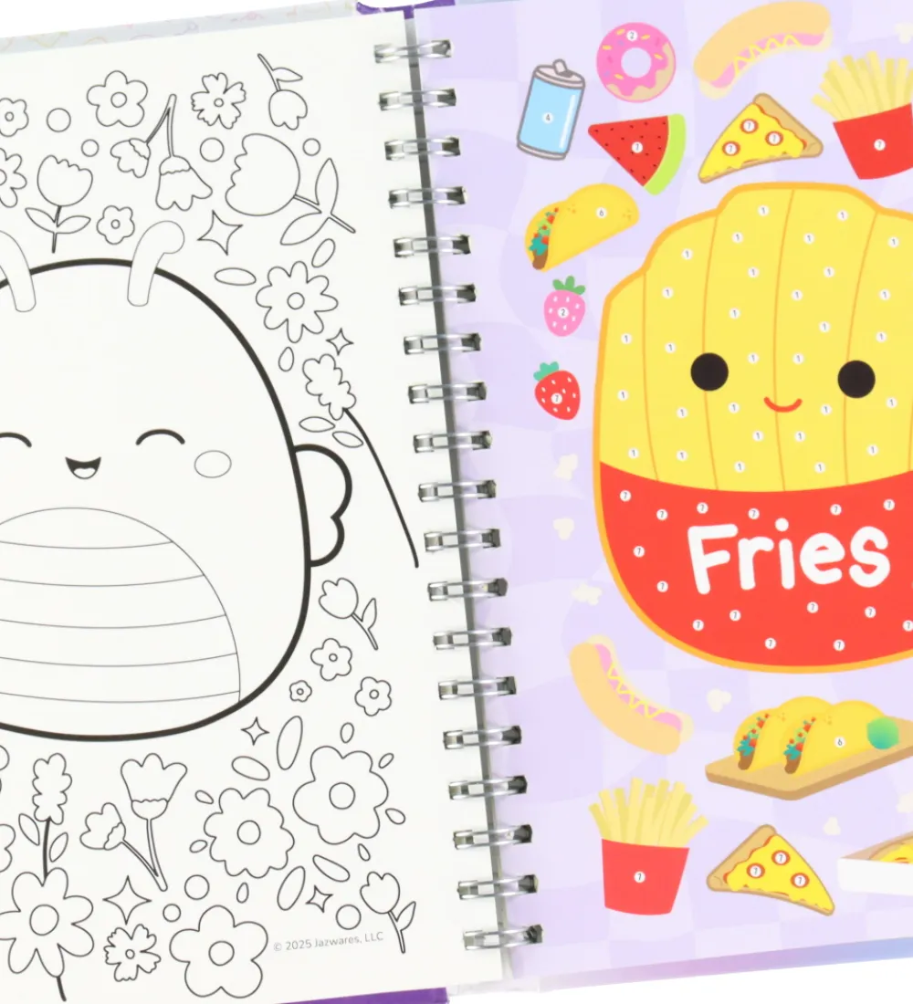 Forlaget Bolden Kreativ Leg|Bøger>Aktivitetsbog - Squishmallows Jewel Art - DA