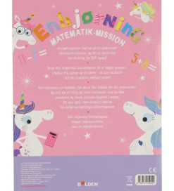 Forlaget Bolden Bøger>Aktivitetsbog - Enhjørning Matematik-mission - D