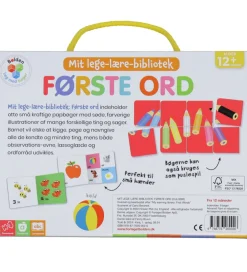 Forlaget Bolden Bøger>Bøger - Mit Lege-lære-bibliotek - Første Ord