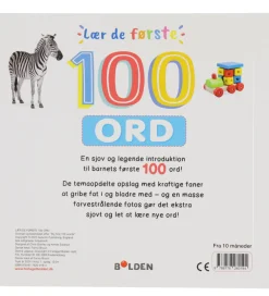 Forlaget Bolden Bøger>Billedbog - Lær de første 100 ord