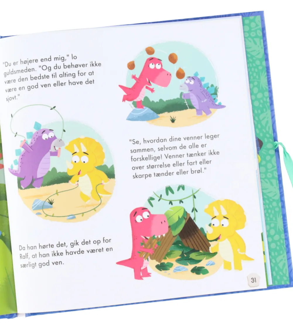 Forlaget Bolden Bøger>Bog - 5 Minutters Dinosaur-Historier - DA