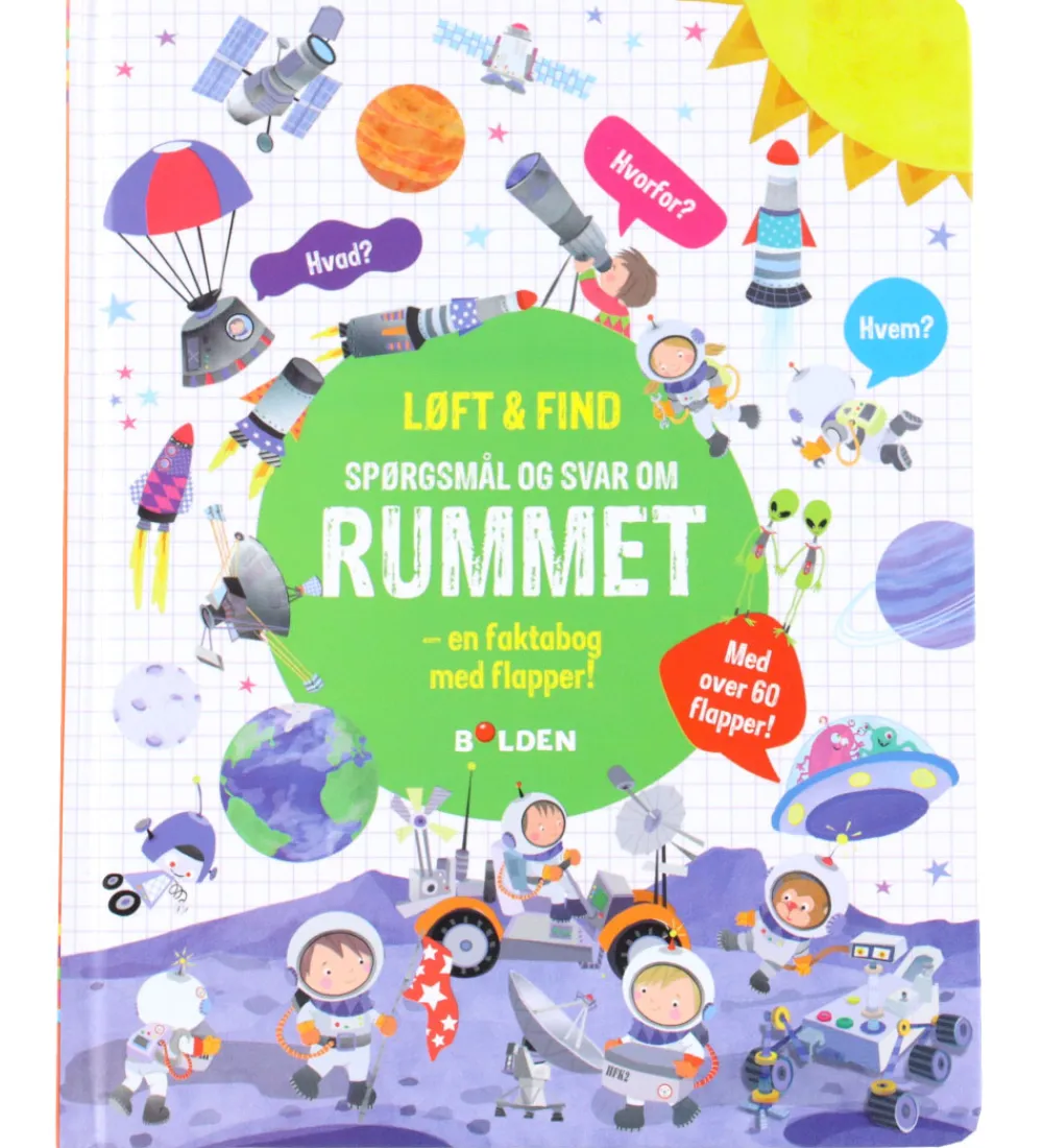 Forlaget Bolden Bøger>Bog - Løft og Find - Spørgsmål Og Svar Om Rummet