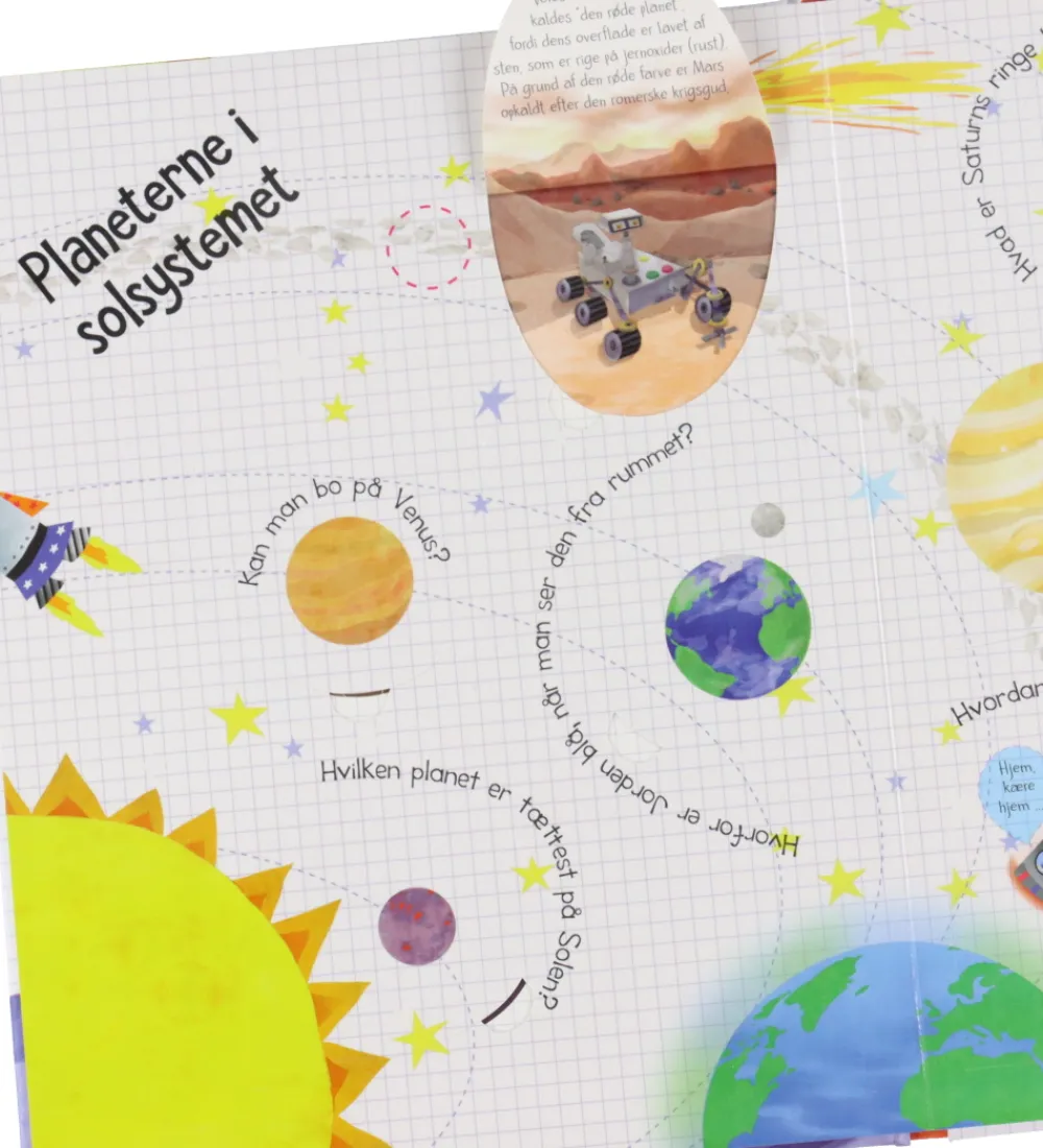 Forlaget Bolden Bøger>Bog - Løft og Find - Spørgsmål Og Svar Om Rummet