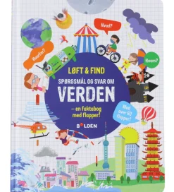 Forlaget Bolden Bøger>Bog - Løft og Find - Spørgsmål Og Svar Om Verden