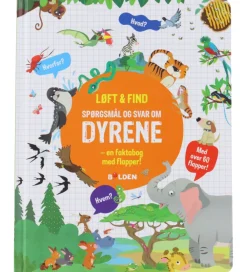 Forlaget Bolden Bøger>Bog - Løft og Find - Spørgsmål Og Svar Om Dyrene
