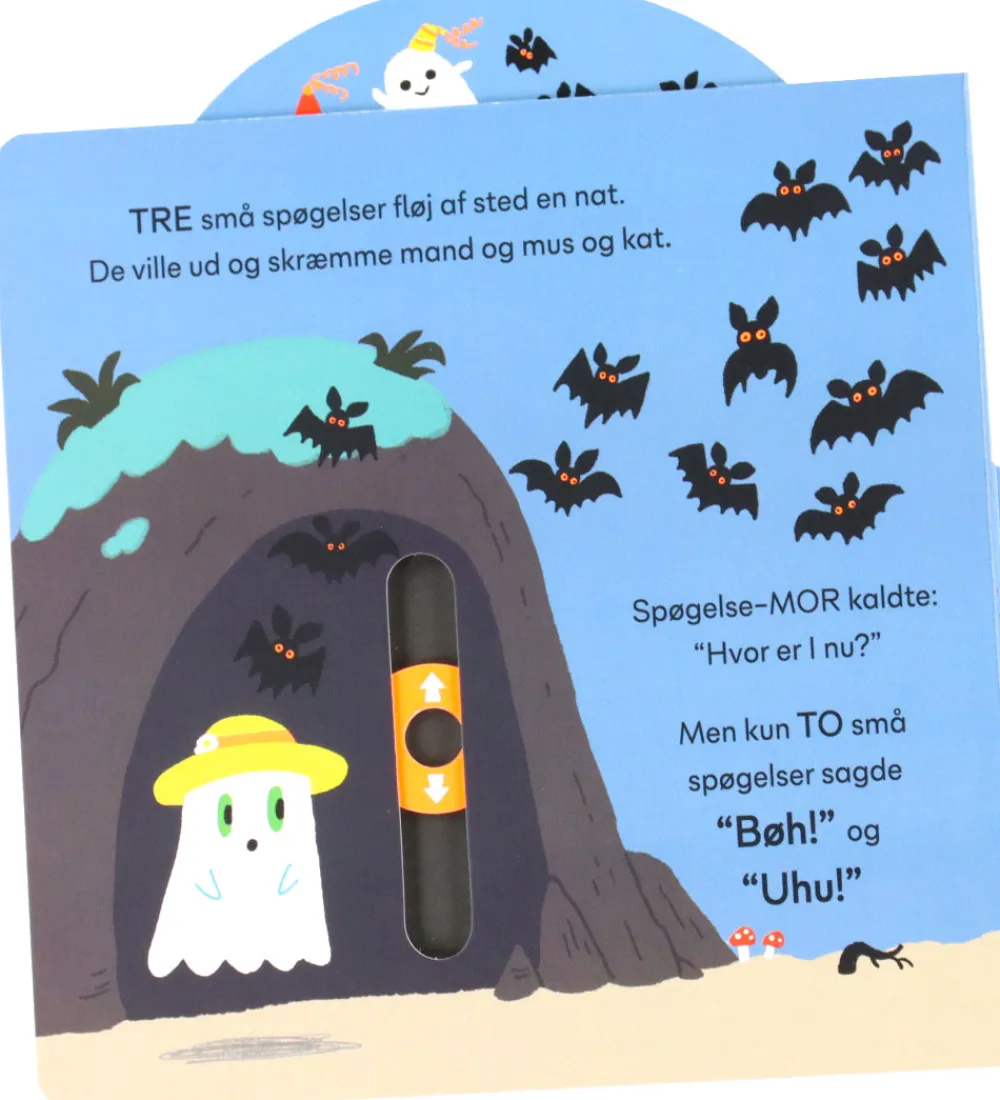 Forlaget Bolden Bøger>Bog m. Effekter - 5 Små Spøgelser - DA