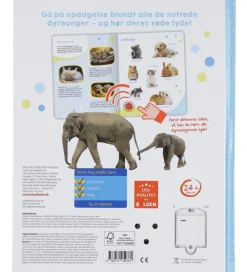 Forlaget Bolden Bøger>Bog m. Lyd - Min Store Lydbog m. Dyreunger