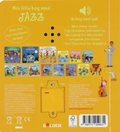 Forlaget Bolden Bøger>Bog m. Lyd - Min Lille Bog Med Jazz