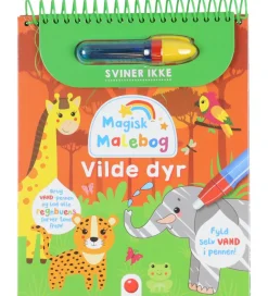 Forlaget Bolden Malebog>Magisk Malebog - Vilde Dyr
