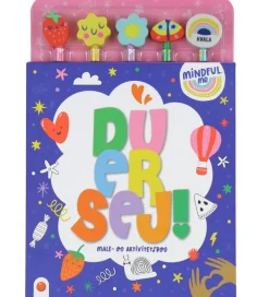 Forlaget Bolden Bøger|Malebog>Male- og Aktivitetsbog m. Blyanter - Du Er Sej