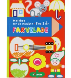 Forlaget Bolden Malebog>Malebog - Farvelade - For De Mindste - Dansk