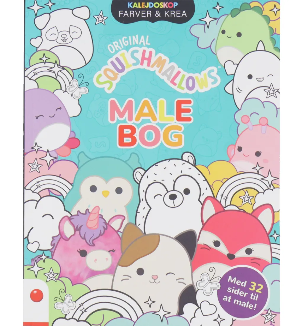 Forlaget Bolden Bøger|Malebog>Malebog - Squishmallows malebog