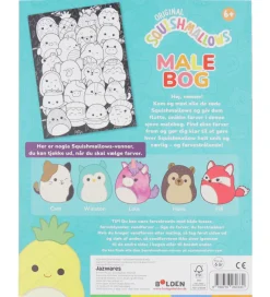 Forlaget Bolden Bøger|Malebog>Malebog - Squishmallows malebog