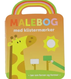 Forlaget Bolden Malebog>Malebog m. Klistermærker - Giraf
