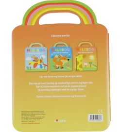 Forlaget Bolden Malebog>Malebog m. Klistermærker - Giraf