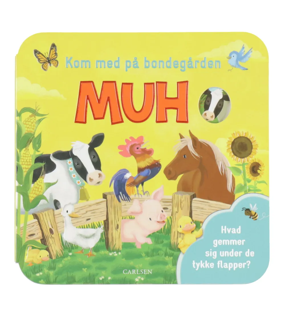Forlaget Carlsen Bøger>Billedbog m. Flapper - Kom Med På Bondegården -