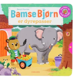 Forlaget Carlsen Bøger>Bog - Bamse Bjørn er dyrepasser