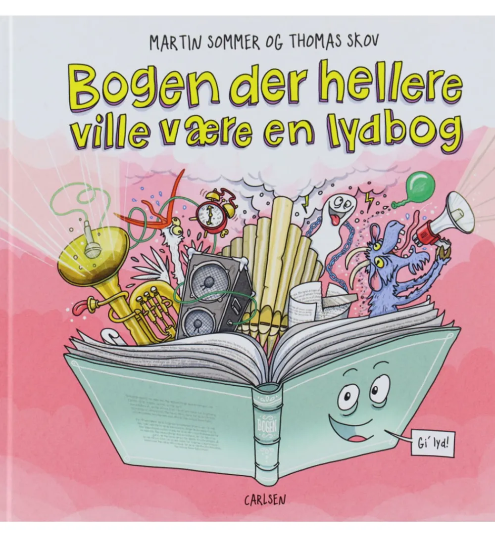 Forlaget Carlsen Bøger>Bog - Bogen Der Hellere Ville Være En Lydbog