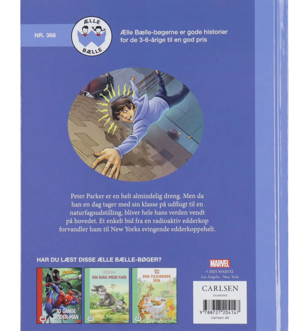Forlaget Carlsen Bøger>Bog - Hvordan Peter Parker Blev Til Spider-Man
