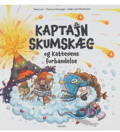 Forlaget Carlsen Bøger>Bog - Kaptajn Skumskæg og katteøens forbandelse