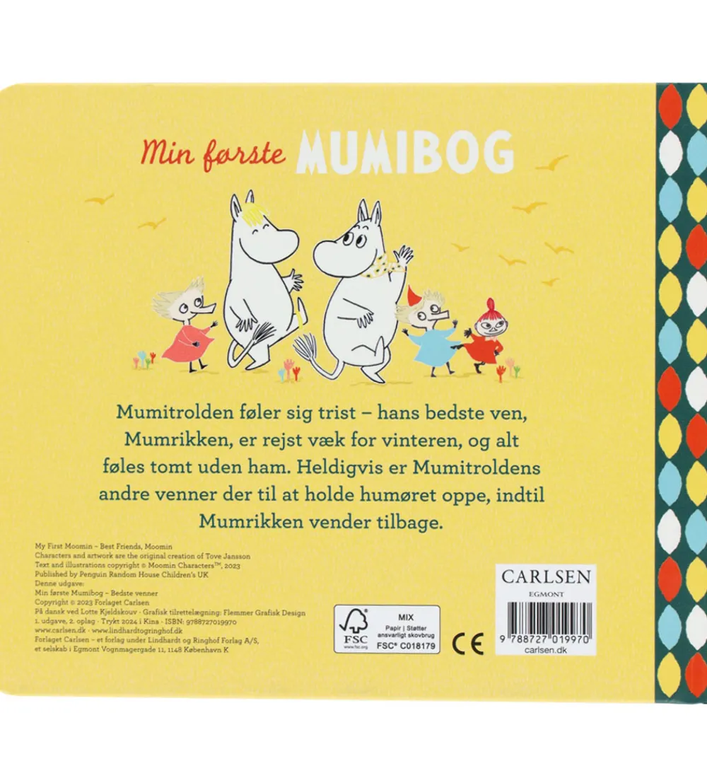 Forlaget Carlsen Bøger>Bog - Min Første Mumibog - Bedste Venner - DA
